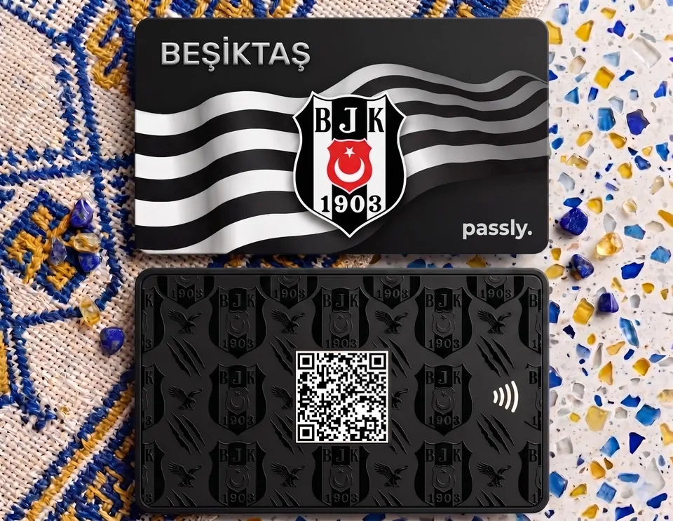 Beşiktaş Taraftar Kartı — Ön yüz