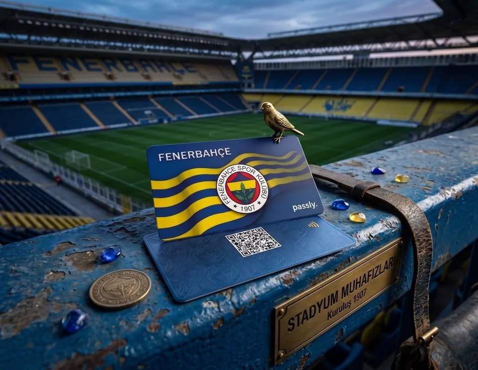 Fenerbahçe Fan Card — Back